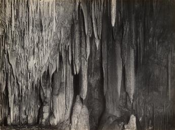 (CAVES OF TASMANIA, AUSTRALIA) A fascinating album with 60 photographs documenting vast mineral formations and deposits within the cave